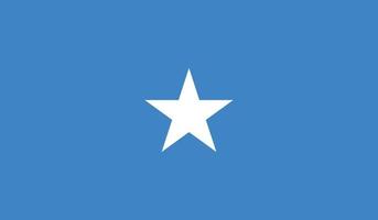 vektor illustration av Somalia flagga.