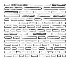 sammlung von strukturierten quadratischen rahmen vektor