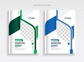 företagsföretag broschyr omslagsmall. företagsomslagsdesign tema layout abstrakt färgglada kreativa och moderna sidor tema för mångsidig användning vektor
