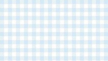 ästhetischer pastellblauer Tartan, Gingham, Plaid, Schachbrettmuster, Tapetenillustration mit Schachbrettmuster, perfekt für Banner, Tapeten, Hintergrund, Postkarte, Hintergrund für Ihr Design vektor