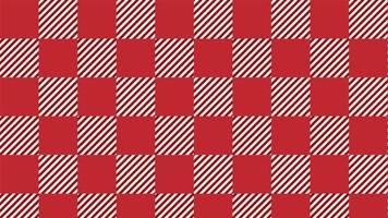 ästhetischer großer roter Tartan, Gingham, Plaid, Schachbrettmuster-Tapetenillustration, perfekt für Banner, Tapeten, Hintergrund, Postkarte, Hintergrund vektor