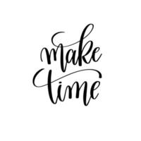 make time.kan användas för t-shirttryck, muggtryck, kuddar, modetryckdesign, barnkläder, babyshower, hälsningar och vykort. t-shirt design vektor