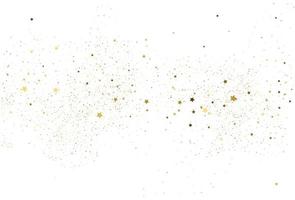 lätt guld glitter konfetti textur vektor