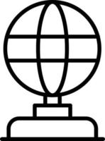 Symbol für die Trophäe vektor