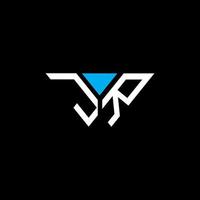 jr letter logotyp kreativ design med vektorgrafik, abc enkel och modern logotypdesign. vektor