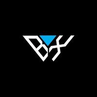 bx letter logotyp kreativ design med vektorgrafik, abc enkel och modern logotypdesign. vektor