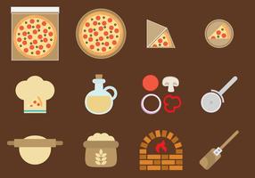 Vektor Pizza Icons