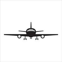 Flugzeug-Symbol-Logo-Vektor-Design vektor