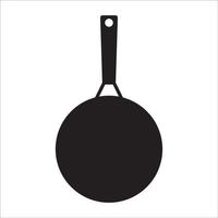 Wok-Symbol-Logo-Vektor-Design vektor