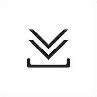 Zeichen-Symbol-Logo-Vektor-Design herunterladen vektor