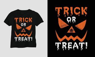 spezielles T-Shirt Halloweens vektor