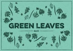 Free Green Leaves Vektor