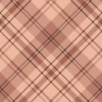 Nahtloses Muster in interessanten, gemütlichen Beige- und warmen Brauntönen für Plaid, Stoff, Textil, Kleidung, Tischdecke und andere Dinge. Vektorbild. 2 vektor