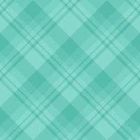 Nahtloses Muster in schönen wassergrünen Farben für Plaid, Stoff, Textil, Kleidung, Tischdecke und andere Dinge. Vektorbild. vektor