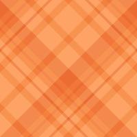 Nahtloses Muster in prächtigen Orangefarben für Plaid, Stoff, Textil, Kleidung, Tischdecke und andere Dinge. Vektorbild. 2 vektor