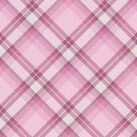 Nahtloses Muster in feinen positiven rosa Farben für Plaid, Stoff, Textil, Kleidung, Tischdecke und andere Dinge. Vektorbild. 2 vektor