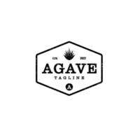 agave årgång logotyp mönster. proffs vektor