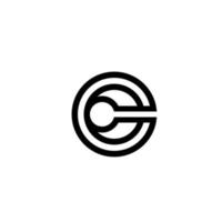 brev c vektor logotyp design symbol ikon emblem fri vektor