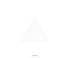 Dreieckslinienvektor. Pyramide Strichzeichnungen. Geometrische Figur. Logo-Zeichen-Design vektor