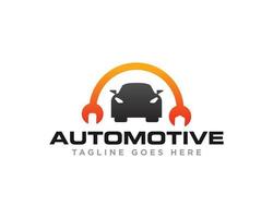 Auto-Service-Logo-Design-Vektor vektor