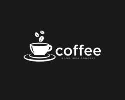 Kaffee-Logo-Icon-Design-Vektor vektor