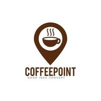 Kaffee-Logo-Icon-Design-Vektor vektor