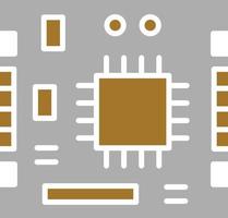 Motherboard-Icon-Stil vektor