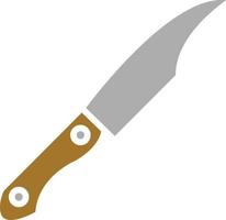 kniv ikon stil vektor