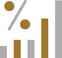 Statistiksymbolstil vektor