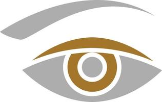 Augenbrauen-Icon-Stil vektor