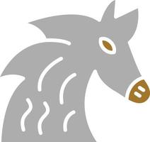Pferd-Icon-Stil vektor