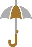 Regenschirm-Icon-Stil vektor