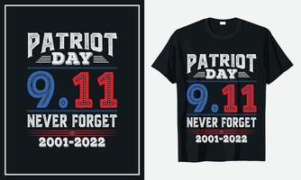 patriot dag t-shirt design skriva ut vektor