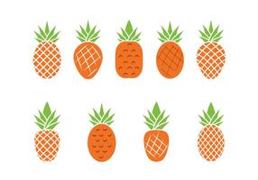 Kostenlose Ananas Vektor-Illustration vektor