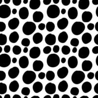 geometrisk bakgrund med ojämn cirklar. abstrakt runda sömlös mönster. hand dragen prickar mönster. prickad bakgrund. vektor