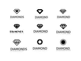 Gratis Vector Diamonds Logos