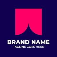 Logo ist die Markenidentität eines Unternehmens, dieses Logo mit Richtlinie Style Guide vektor