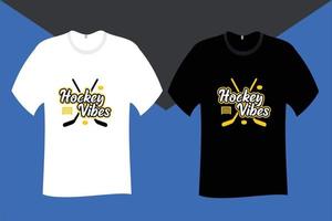 hockey vibrafon t skjorta design vektor