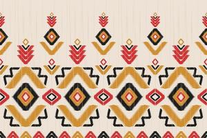 abstrakt etnisk mönsterkonst. ikat traditionella sömlösa mönster. amerikansk, mexikansk stil. design för bakgrund, tapeter, vektorillustration, tyg, kläder, matta, textil, batik, broderi. vektor
