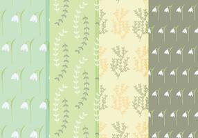 Gratis Spring Flower Vector Patterns