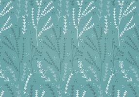 Gratis Teal Spring Flower Vector Patterns