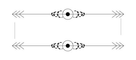 leere vorlage für text, isoliertes textfeld, vektorornamente vektor