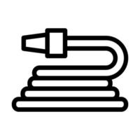 Wasserschlauch-Icon-Design vektor