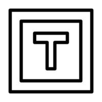 Textfeld-Icon-Design vektor