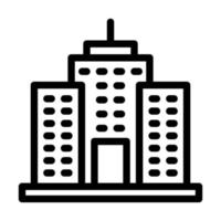 Wolkenkratzer-Icon-Design vektor