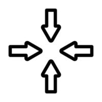 Richtungspfeile Icon-Design vektor