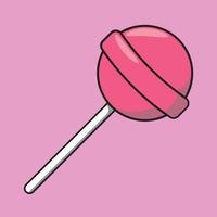 Cartoon Süßigkeiten Lutscher vektor