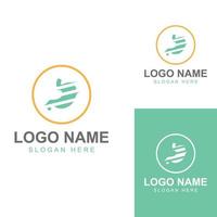 Magengesundheit und Magenpflege Logo Design Icon Vektorvorlage vektor