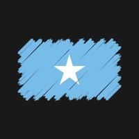 somalia flagga vektor. National flagga vektor