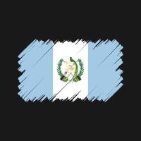 guatemala flaggborste. National flagga vektor